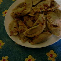 Pierogi z grzybami i serem