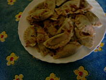 Fot. dankarz, Pierogi z grzybami i serem