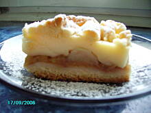 Fot. Ifasia, Szarlotka z budyniem