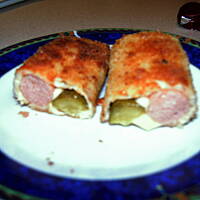 krokiety z parówką