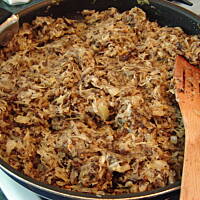 Krokiety z kapustą i grzybami teściowej