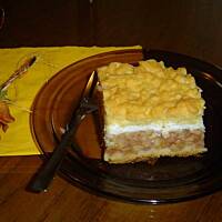 JABŁECZNIK z kisielem i budyniem - PYCHA