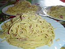 Fot. porka, Spaghetti alla Carbonara - by porka