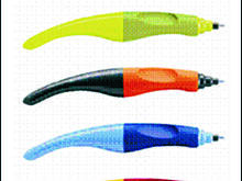 Fot. Wróbelek, pióro dla leworęcznych