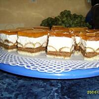 ciasto toffi  z biszkoptami