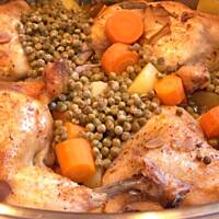 Udka z kurczaka z jarzynami - obiad jednogarnkowy