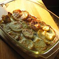 Ziemniaki zapiekane z szałwią