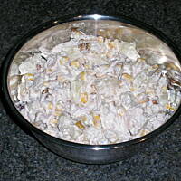 sałatka z kurczaka bez przypraw