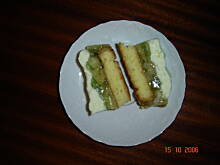 Fot. ewu, Ciasto zielone jabłuszko