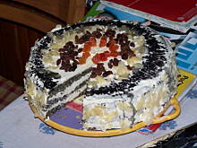 Fot. agi_q, Tort makowy z kremem śmietanowym