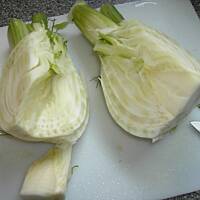 Koper włoski - fenkuł -zapiekany z serem Feta