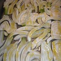 Koper włoski - fenkuł -zapiekany z serem Feta