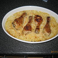 kurczak zapiekany z ryzem