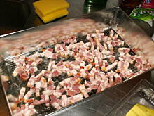 Fot. staanii, Naleśnik z piekarnika z boczkiem lub bekonem