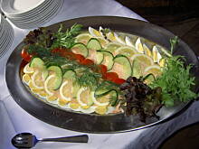 Fot. tineczka, Losos gotowany podawany na zimno