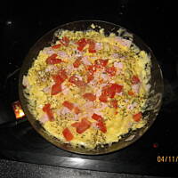 omlet z czymkolwiek chcecie