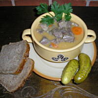 Płucka na kwaśno z ozorkami i sercem