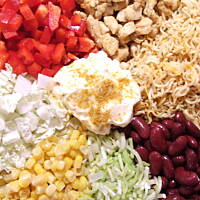 Sałatka z zupek chińskich ulubiona