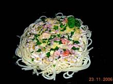 Fot. betakem, Makaron z sosem