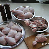 Podudzie z kurczaka faszerowane