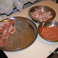 Podudzie z kurczaka faszerowane