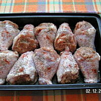 Podudzie z kurczaka faszerowane