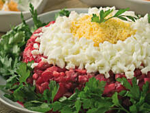 Fot. tineczka, Szwedzka  sałatka śledziowa