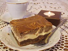 Fot. ilka76, Marmurkowy sernik na kruchym spodzie