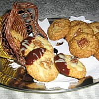 Chrupaski owsiano-orzechowe