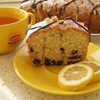 Ciasto cytrynowe z czekoladą