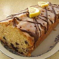 Ciasto cytrynowe z czekoladą