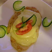 Pierś kurczaka z ananasem