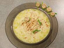 Fot. frankafiranka, Zupa porowa z naleśnikowymi ślimakami