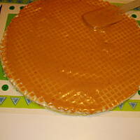 Masa gotowana do wafla