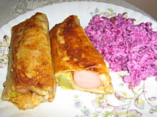 Fot. pau_pau85, Naleśnik z parówką raz jeszcze