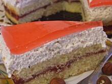 Fot. ilka76, Orzechowo-malinowy torcik