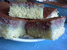 Fot. kola, porzeczkowe ciasto z kaszy manny