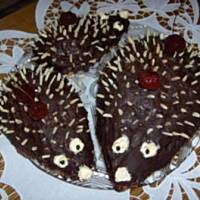 Tort Czekoladowy JEŻ i tortowa rodzinka jeży