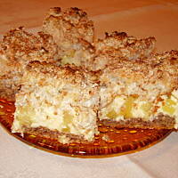 Orzechowo-kokosowy ananasek