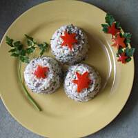 Sałatka pieczarkowa z czosnkową nutą