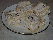 Fot. ekkore, Kokosowy placek z kremem kawowym