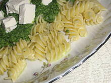 Fot. pau_pau85, Makaron - z sosem szpinakowym