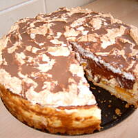 Sernik z mandarynkami i kokosem