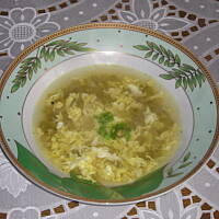 Zupa chińska z lanym jajkiem