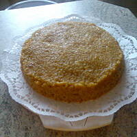 Jablecznik smazony na orzechowym biszkopcie