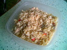 Fot. renataz36, Sałatka makaronowa z kurczakiem na ciepło