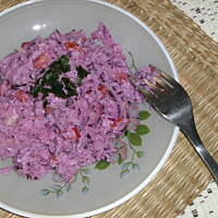 Surówka z mieszanej kapusty