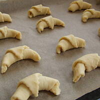 Rogaliki drożdżowe pyszne