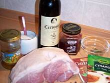 Fot. Ave, Szynka płonąca z żurawiną