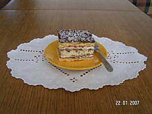 Fot. mlena, Ciasto kruche z orzechami i kremem